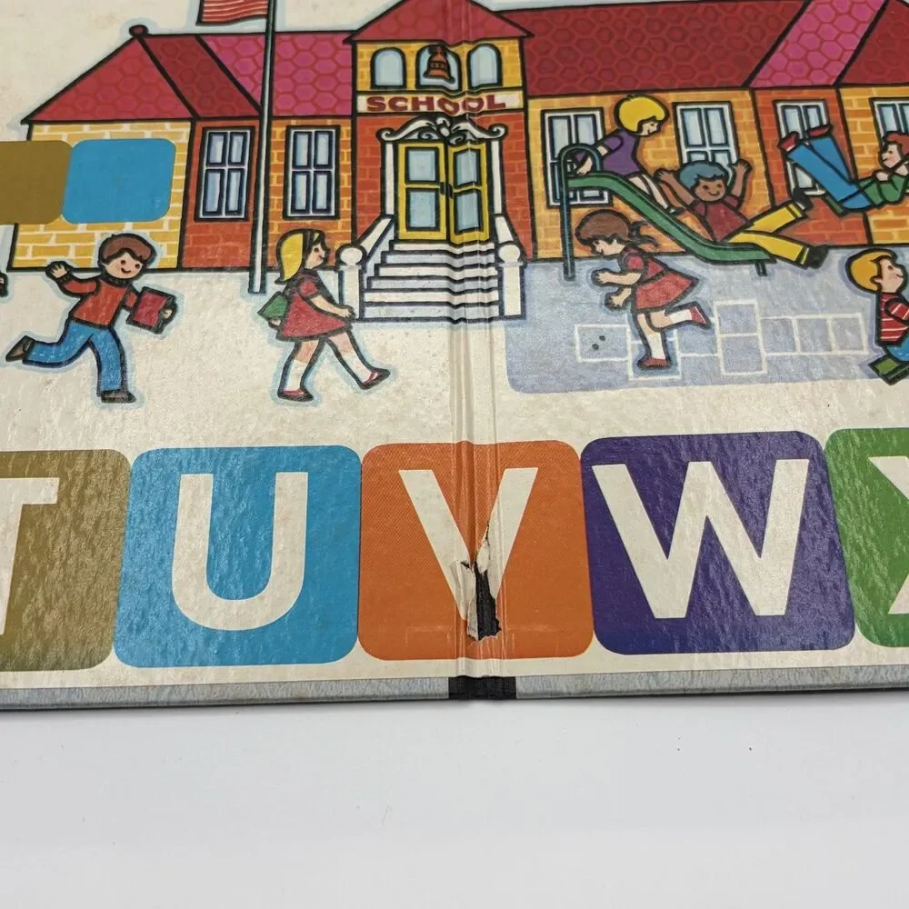 Vintage 1972 Scrabble Alphabet Game - COMPLETE